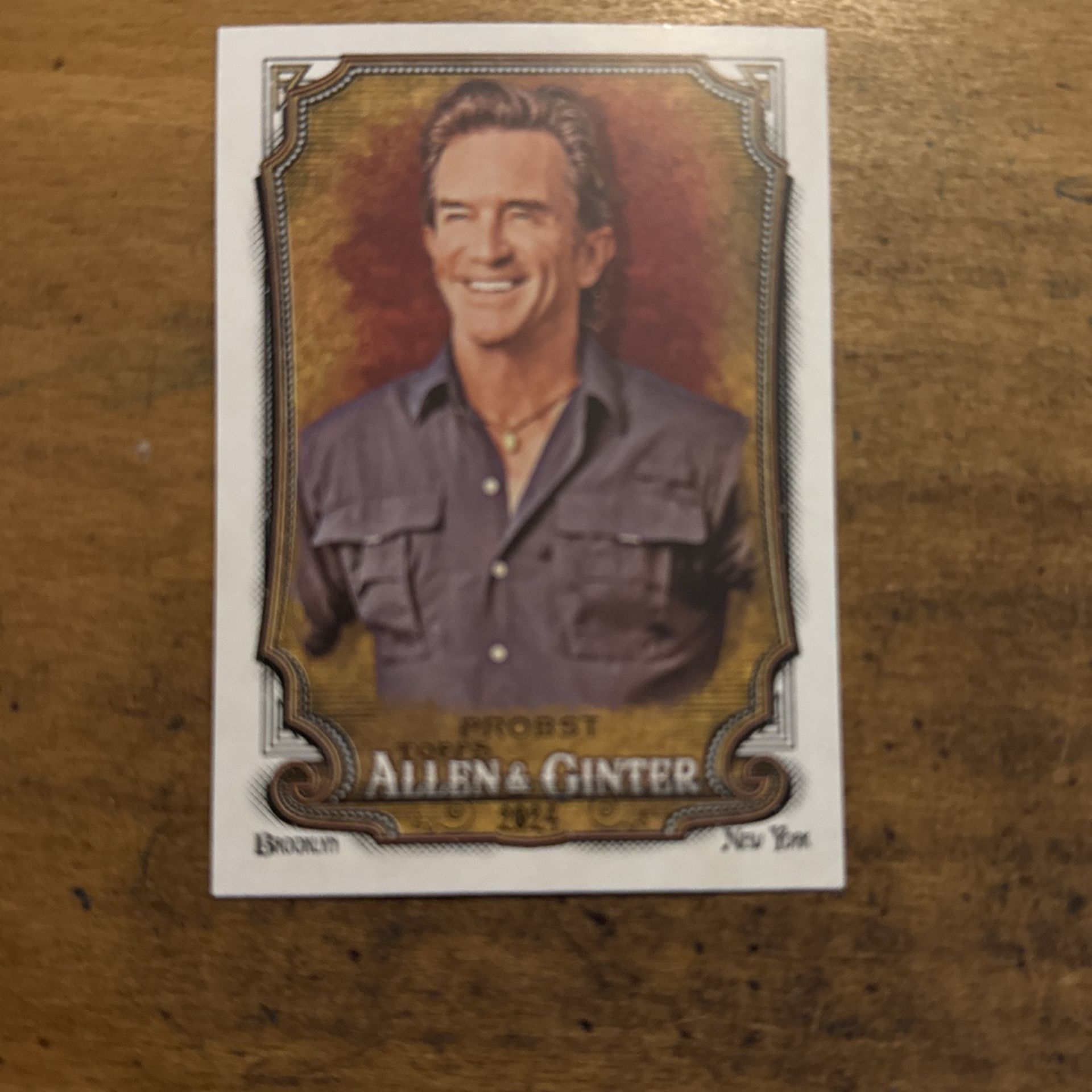 2024 ALLEN & GINTER JEFF PROBST CARD