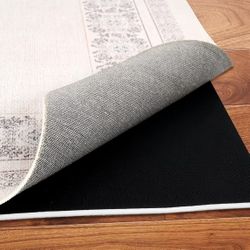 1/2 in. Thick Dual-Surface Protective Cushion Carpet Pad 12 ft. x 9 ft. Rug Pad Carpet Protector Mat for Hardwood Floors