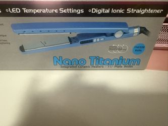 Nano Titanium Hair Straightener