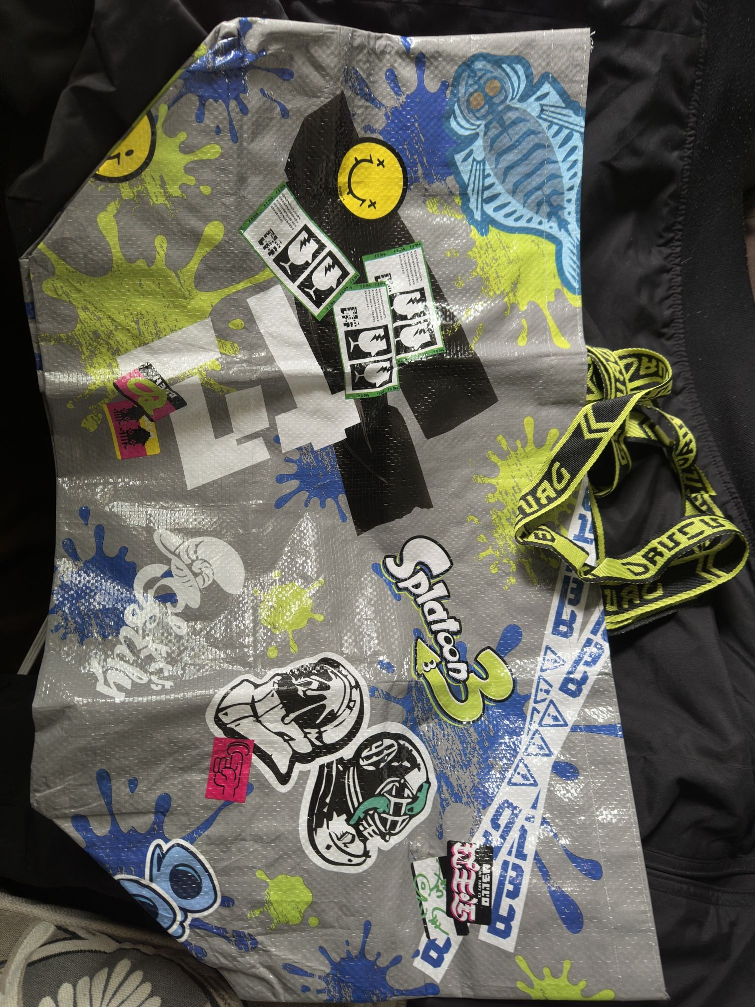 Splatoon 3 Tote Bag Nintendo Online Exclusive