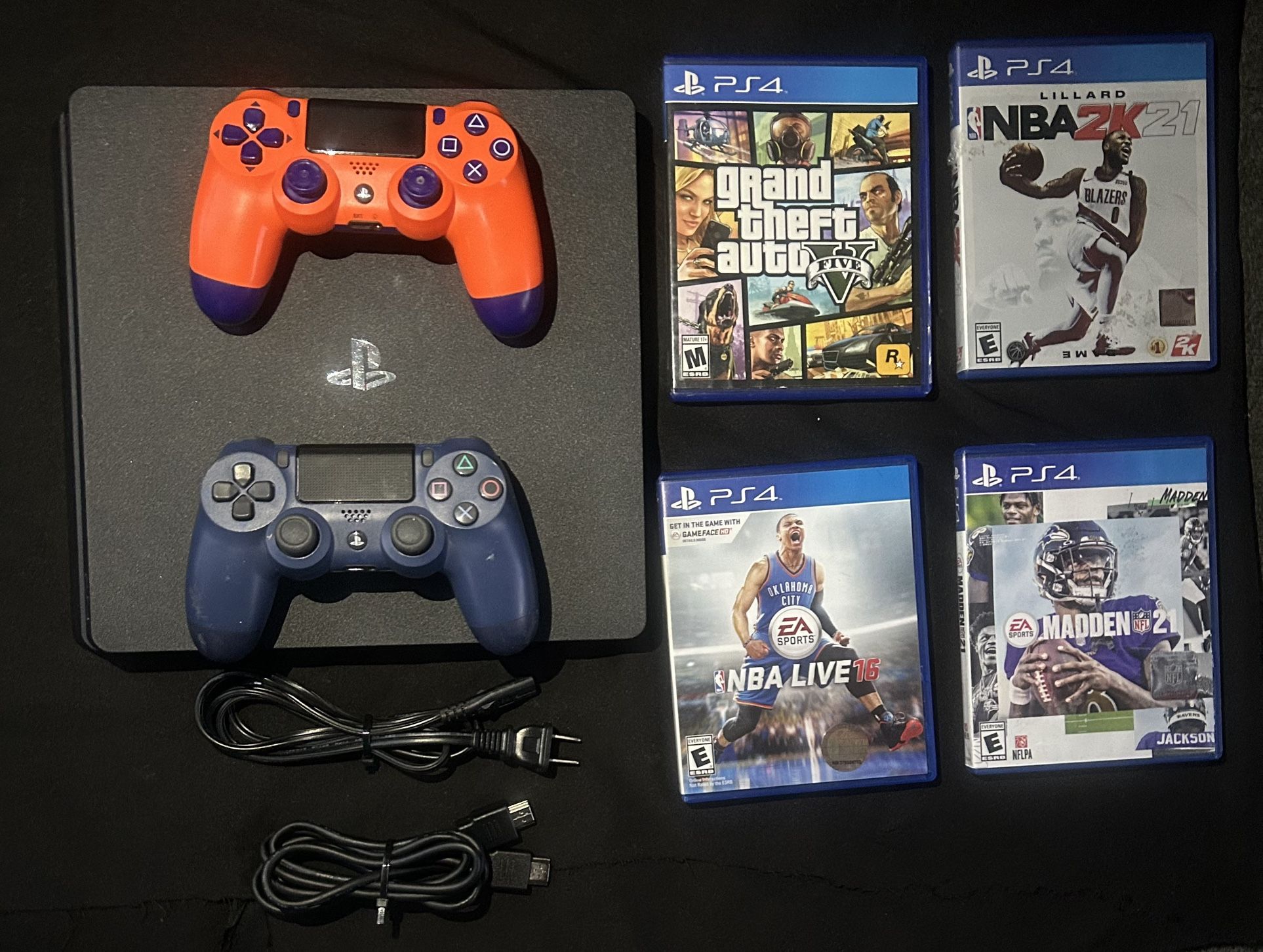 PlayStation 4 Slim 500gb With Additional Game Store Inside...