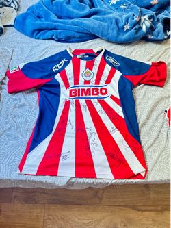 Chivas Jersey size is small signed