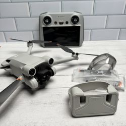 DJI Mini 3 Pro Camera Drone (with RC Remote) With Case 