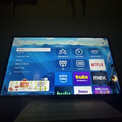 40 Inch TCL Roku Tv 