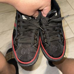 1977 Gucci Black Tenis Shoes 