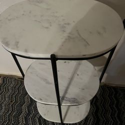 Three Tiers, Top Very Similar Marble 