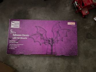 Halloween LED Bat Silhouette