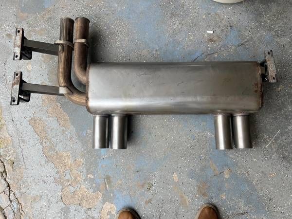 BMW E46 M3 Dinan Exhaust Muffler Section 3