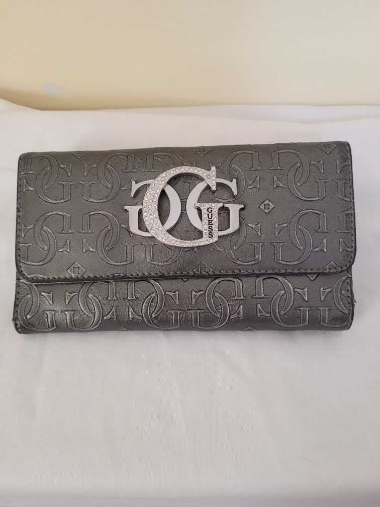 Guess Silver/ Gray wallet