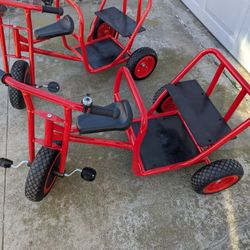 Tandem Tricycle For Three