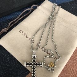 David Yurman Cross Necklace