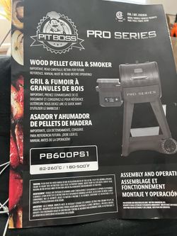 PIT BOSS pro series wood pellet grill & smoker