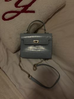 tiny blue purse