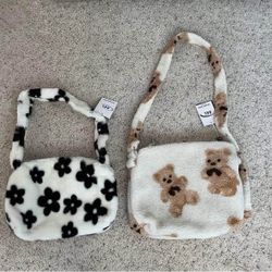 Fabric  shoulder  purses   (NEW)  -  $10  each