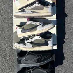 Jordan 1 Low OG SP Travis Scott Black Phantom