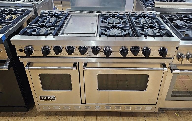 Viking Professional Series VDSC4856GSS 48" Pro-Style Dual-Fuel Range