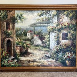 Mediterranean Courtyard Landscape