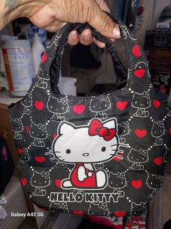 Hello Kitty cloth purse