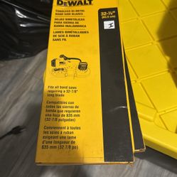 De Walt Cordless Bi-metal Band Saw Blades 