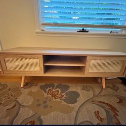  Rattan TV cabinet