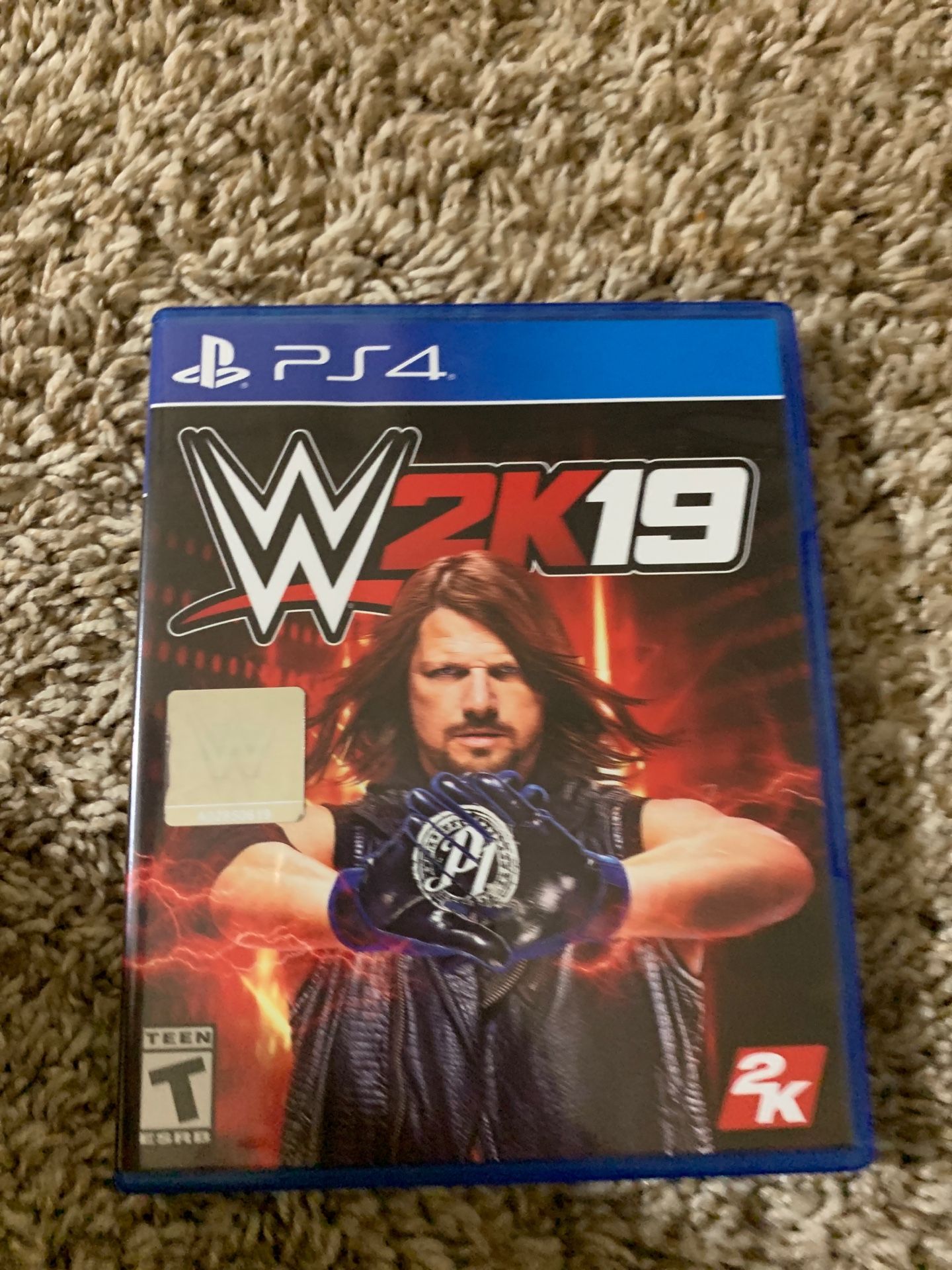 WWE 2K19 PS4 game