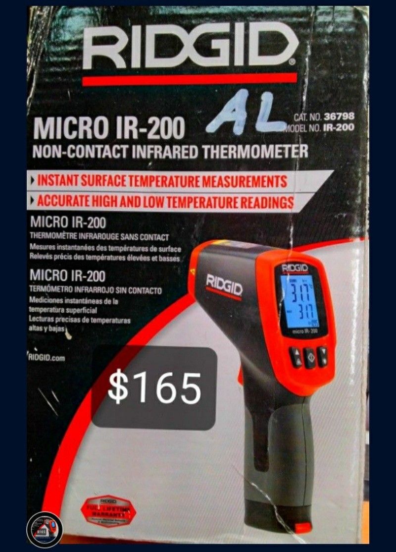 RIDGID Non Contact Infrared Thermometer 
