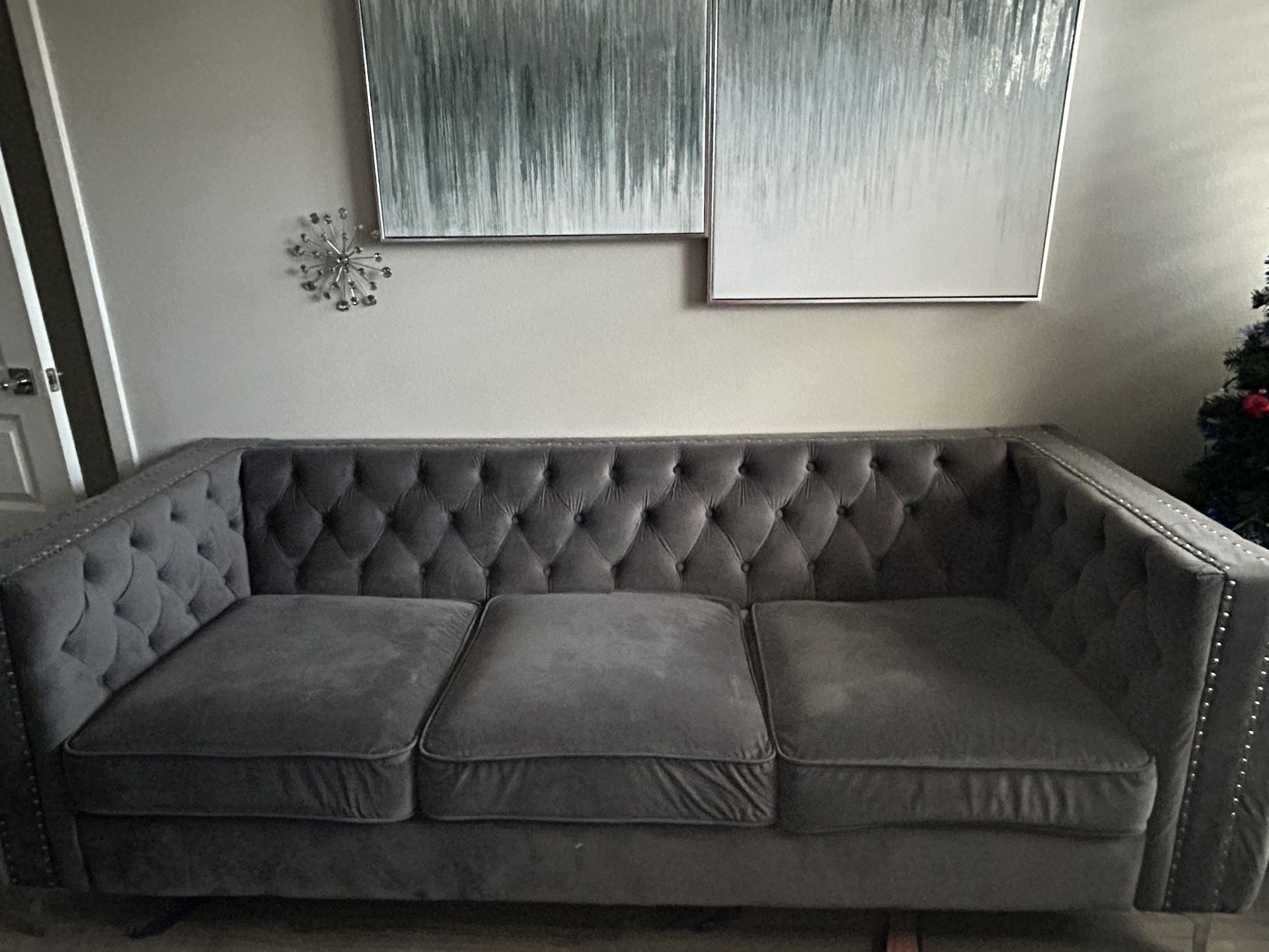 Couch And Love Seat For Sale $500
