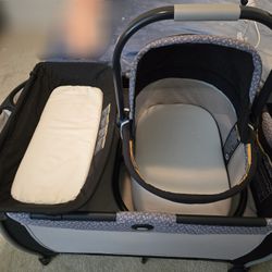 Graco Bassinet, Pack and Play, and Changing Table
