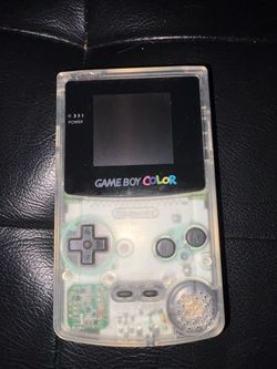 Gameboy Color with games