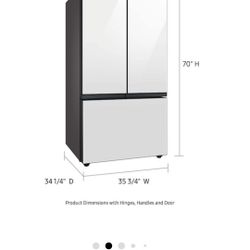 Samsung BESPOKE Refrigerator Like New