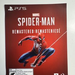 Spider-man PS4/PS5 Game