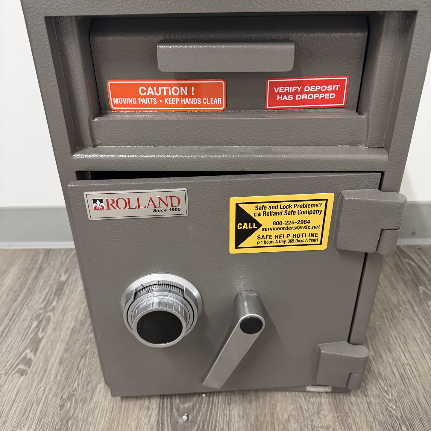 🔐 COMMERCIAL CASH DROP SAFE – ROLLAND (Heavy Duty)