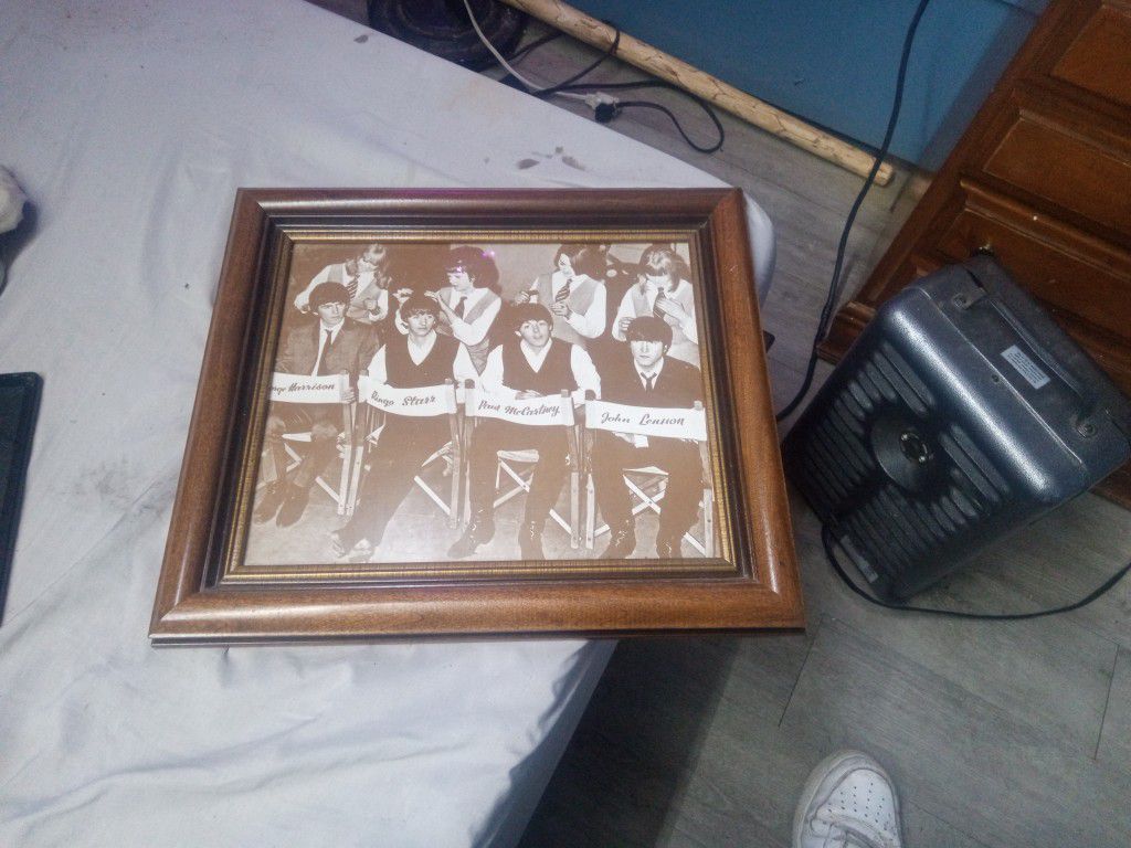 Antique Rare  Photo Of The Beatles