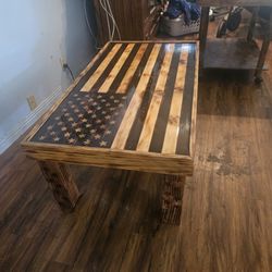 American Flag Coffee Table