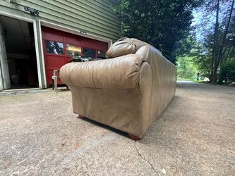 Nice leather couch