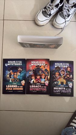 1 -3 Solve them yourself picture mysteries books kids