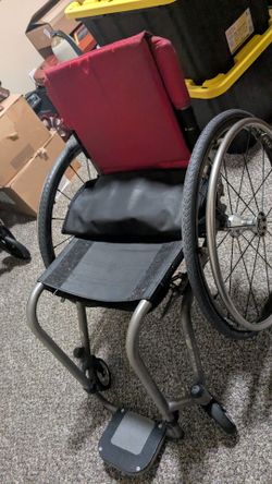 TiLite titanium wheelchair