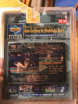MLB Ken Griffey Jr Upper Deck Diamond Vision Highlight Reel pick one