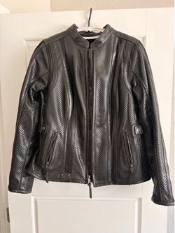 Harley-Davidson Women’s Leather Riding Jacket – Medium
