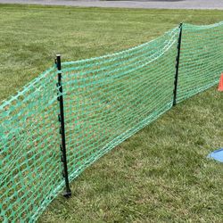 Snow Fence And Post