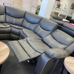 RECLINING BRAND NEW SECTIONAL SAME DAY DELIVERY 