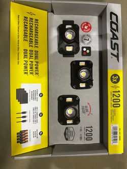 Coast headlamp 1200 lumens
