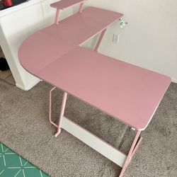 Pink Gaming Desk