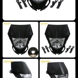 Yamaha WR450F Headlight Fairing BLACK