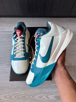 Caitlin Clark x Nike Kobe 5 Protro Coconut Milk Spruce PE
