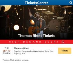 Thomas Rhett Concert Tickets