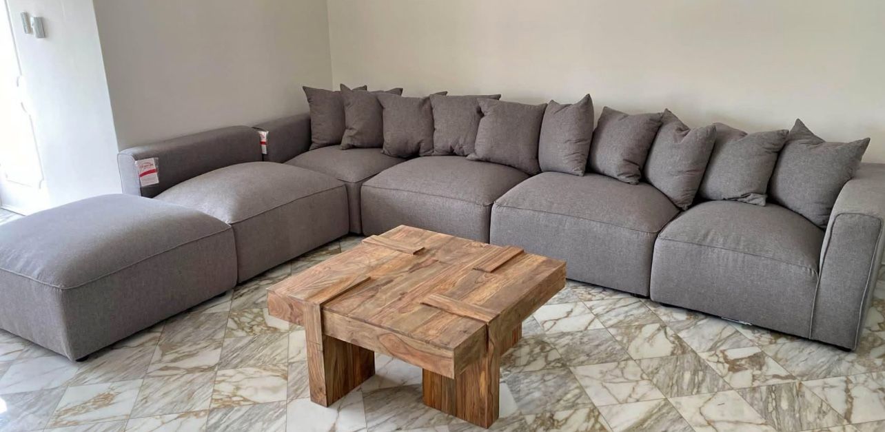 Brand new sectional sofas- 0 interest Finance available- shop now pay later- NO CREDIT NEEDED.