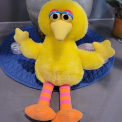 SESAME STREET BIG BIRD 10" TALL SEE DESCRIPTION