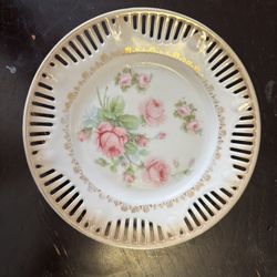 Ivory Porcelain Bread Plate