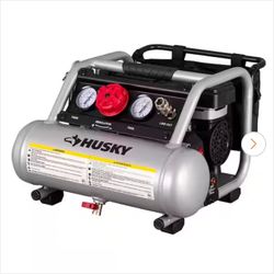 NEW IN BOX Husky 1 Gal. 135 PSI Portable Electric Quiet Air Compressor